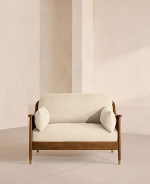 Atlanta Loveseat - Linen - Bisque - US - Hover Image
