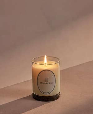 Leather & Oud Candle - Dark Emperador Marble - Refill - 250g - Member Exclusive - Listing Image
