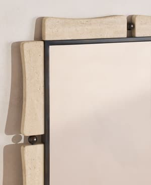 Barone Wall Mirror - Travertine - Hover Image