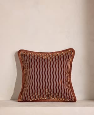 Teuser Square Cushion - Rust - Hover Image