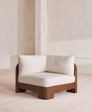 Odell Outdoor Sofa - Corner Module - Off White - US - Listing Image