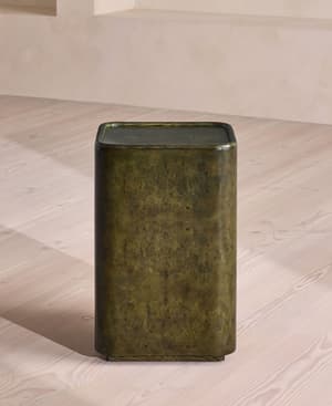Dawson Side Table - Oak Burl - Olive - Listing Image