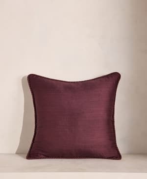 Florence Square Cushion - Bordeaux - Hover Image