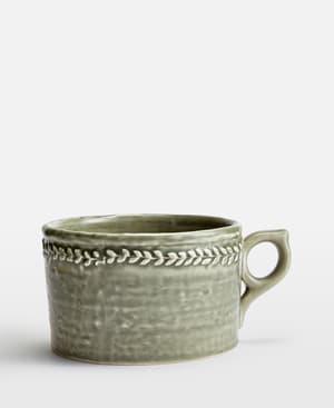 Hillcrest Mug - Green - Set of Four - Hover Image