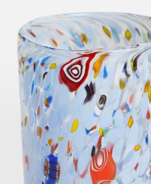Venetian Highball Glass - Confetti Blue - Hover Image
