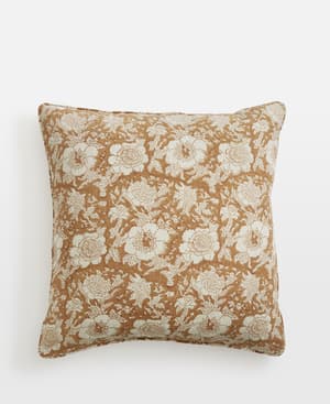 Jesse Square Cushion - Rust - Listing Image
