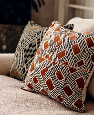 Pierre Frey Behanzin Cushion - Rust - Listing Image