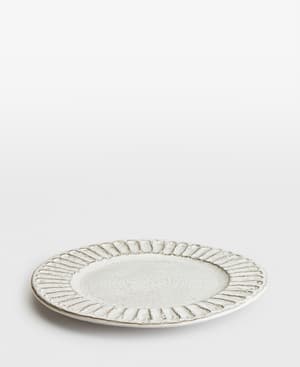 Chancery Side Plate - White - Set of Four - Hover Image