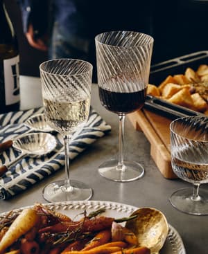 Brimscombe Optic White Wine Glass - Set of Four - Listing Image