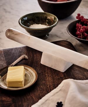 Amelie Alabaster Rolling Pin - Listing Image