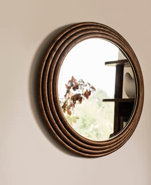 Aiden Wall Mirror - Circle - Listing Image
