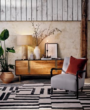 Remi Stone Table Lamp - Large - Hover Image