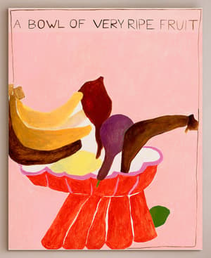 'A bowl of very ripe fruit' by Leila Lallali - Hover Image