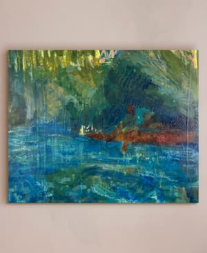 'Launching the ship' by Caroline Cornelius - Hover Image