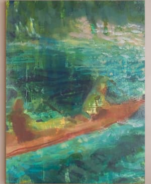 'Moving Towards The Shore' by Caroline Cornelius - Hover Image