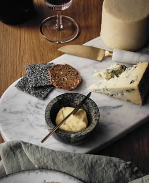 Astell Serving Board Large - White Marble - Listing Image