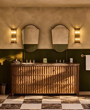 Devon Double Vanity - Dark Emperador - Listing Image