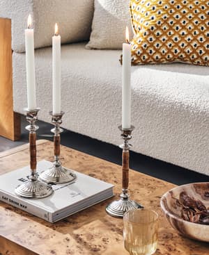 Set of 2 Cheswell Candleholders Large - Listing Image
