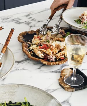 Fluted Wine Glass - Set of Four - Hover Image
