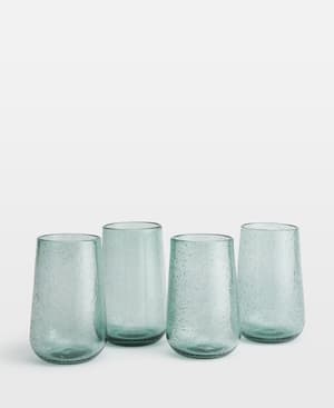Recycled Coloured Glass Highball - Set of Four - Listing Image