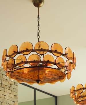 Lorenzo Chandelier - Amber - Hover Image