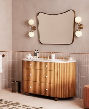 Carlisle Double Vanity - Carrara Marble - Listing Image