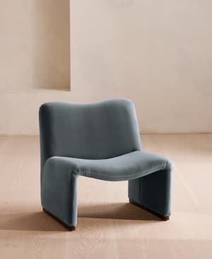 Lovett Armchair - Velvet - Grey Blue - US - Listing Image