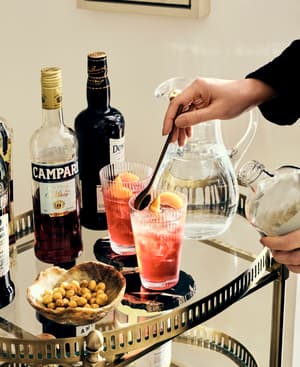 Fluted Highball Glass - Set of Four - Listing Image