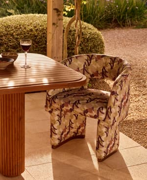 Morrell Outdoor Dining Chair - Cactus Floral - US - Listing Image