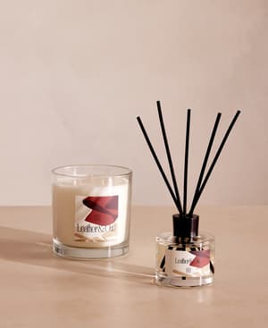 Limited Edition Bassett Leather & Oud Candle - 650g - Hover Image