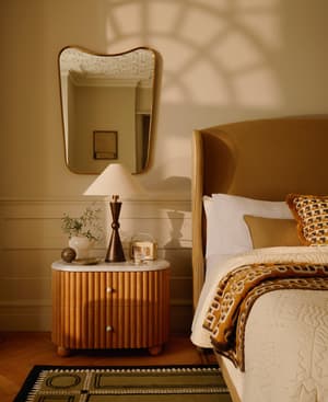 Cooper Wall Mirror - Antique Brass - Listing Image