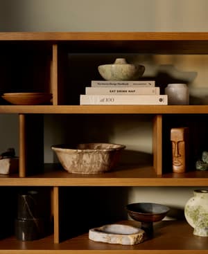 Alma Vase - Wide - Green - Hover Image