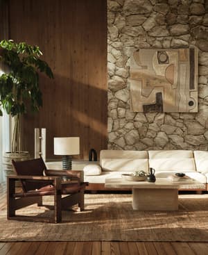 Truro Modular Sofa - Three Seater - Textured Linen - Hover Image