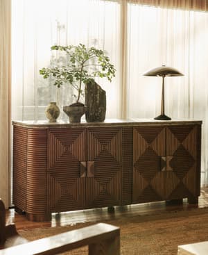 Kingsley Sideboard - Grey Emperador Marble - Listing Image