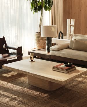 Ramsey Coffee Table - Travertine - Listing Image