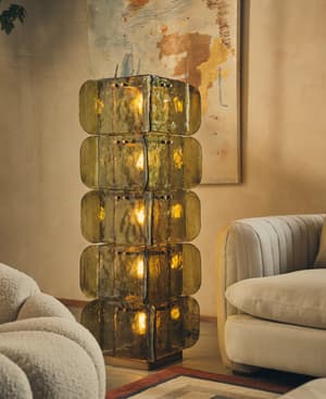Elias Floor Lamp - Green - Listing Image