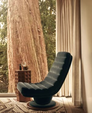 Albert Armchair - Velvet - Grey Blue US - Listing Image