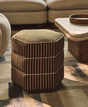 Lyla Footstool - Wimpole Stripe - US - Listing Image