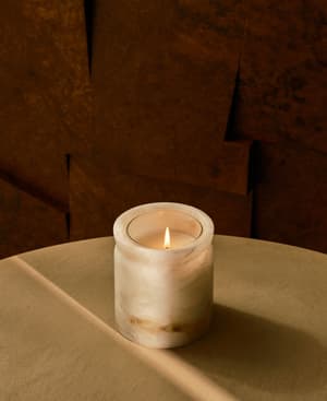 Bergamot & Mandarin Zest Candle - Alabaster - 250g - Hover Image