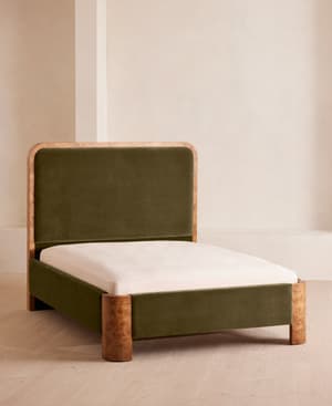 Tremont Bed - Super King - Velvet - Olive - Listing Image