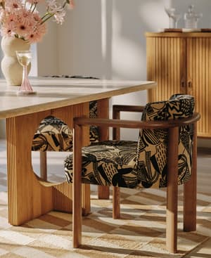 Aria Dining Chair - Daxton Jacquard - Listing Image