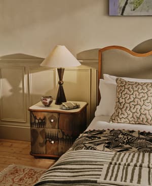Benedetta Bedside Table - Carrara Marble - Listing Image