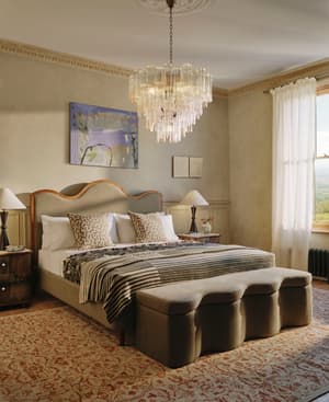 Aubrey Bed - King - Linen - Sage - Listing Image