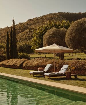 Ardingly Outdoor Sunlounger - Miami House Stripe - Listing Image