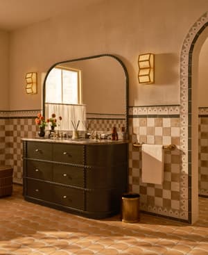 Pietro Double Vanity With Mirror - Brazilian Quartzite - Listing Image