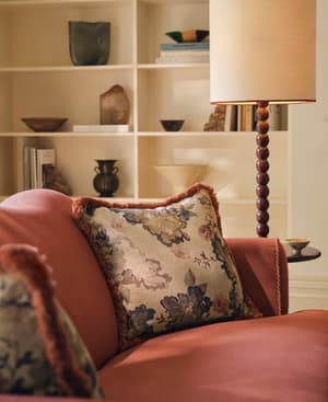 Skylar Square Cushion - Cream - Listing Image