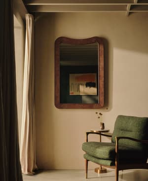 Theodore Armchair - Boucle Jacquard - Marine - UK - Hover Image