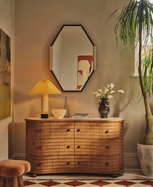 Armando Six Drawer Dresser - Calacatta Aura Marble - Listing Image