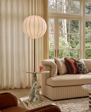 Oona Sectional Sofa - Four Seater - Linen - Bisque - US - Listing Image