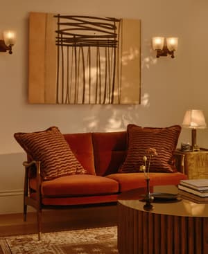 Teuser Square Cushion - Rust - Listing Image